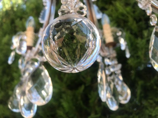 Large Crystal Hand.Cut Maria Chandelier, 1940s / 50s-WQQ-1388522