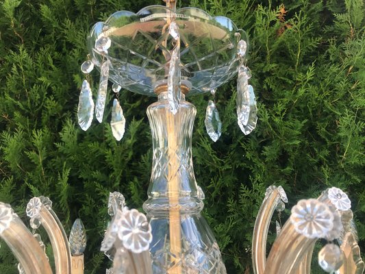 Large Crystal Hand.Cut Maria Chandelier, 1940s / 50s-WQQ-1388522