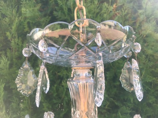 Large Crystal Hand.Cut Maria Chandelier, 1940s / 50s-WQQ-1388522