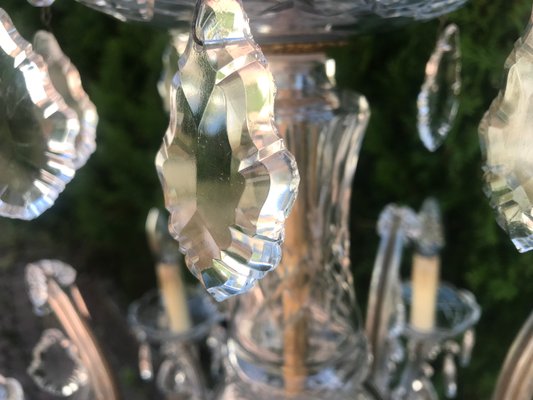 Large Crystal Hand.Cut Maria Chandelier, 1940s / 50s-WQQ-1388522