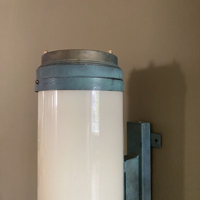 Large Cylindrical Wall Lamps, the Netherlands, 1960s, Set of 2-HWV-1706015