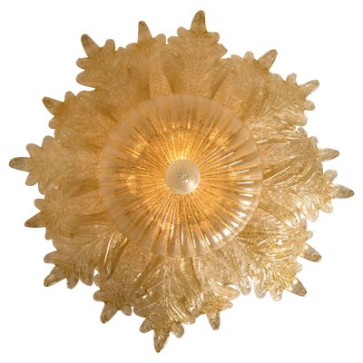 Large D 37.4 Flush Mount in Murano Glass from Barovier & Toso, Italy, 1969-VDW-1009083