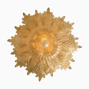 Large D 37.4 Flush Mount in Murano Glass from Barovier & Toso, Italy, 1969-VDW-1009083