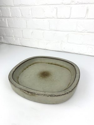 Large Danish Ceramic Dish Bowl by Per Linnemann-Schmidt for Palshus, 1960s-ZM-1733805