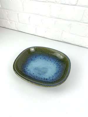 Large Danish Ceramic Dish Bowl by Per Linnemann-Schmidt for Palshus, Denmark, 1960s-ZM-1733816