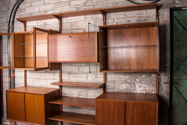 Large Danish Danish Teak Shelf by Poul Cadovius, 1960s-EMB-1806198