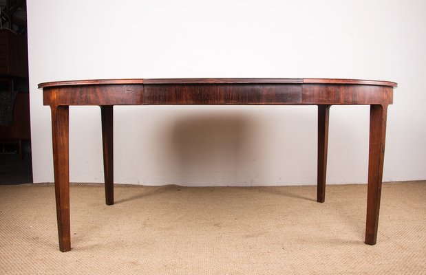 Large Danish Dining Table in Rosewood by Hugo Frandsen for Spottrup, 1960s-EMB-1806349