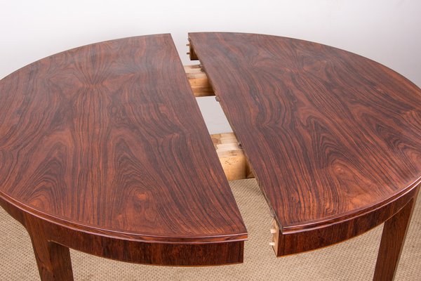 Large Danish Dining Table in Rosewood by Hugo Frandsen for Spottrup, 1960s-EMB-1806349