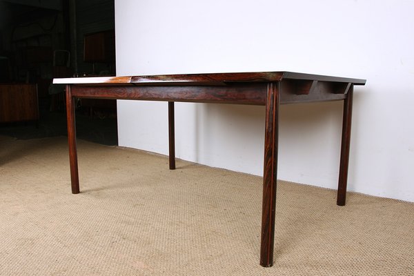 Large Danish Extendable Dining Table in Rosewood by Finn Juhl for France & Son., 1960s-EMB-2025972