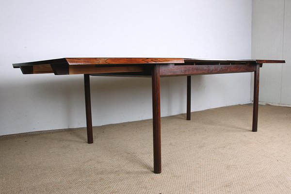 Large Danish Extendable Dining Table in Rosewood by Finn Juhl for France & Son., 1960s-EMB-2025972