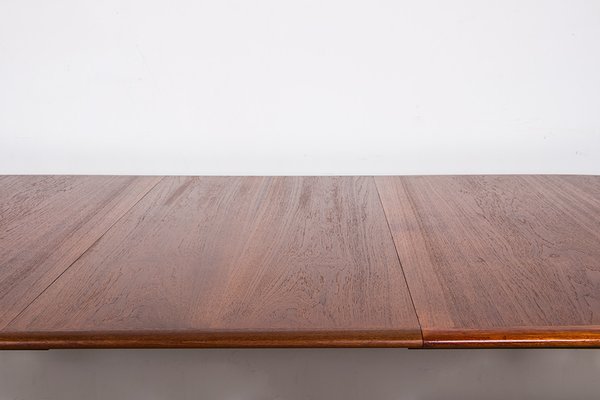 Large Danish Extendable Dining Table in Teak by Hans Skovmand for Skovmand & Andersen, 1960s-EMB-2026520