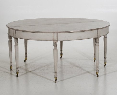 Large Danish Manor House Extension Table, 1810-SA-1363552