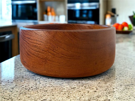 Large Danish Teak Bowl-DZY-1791450