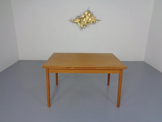 Large Danish Teak Extendable Dining Table, 1960s-RDW-1060447