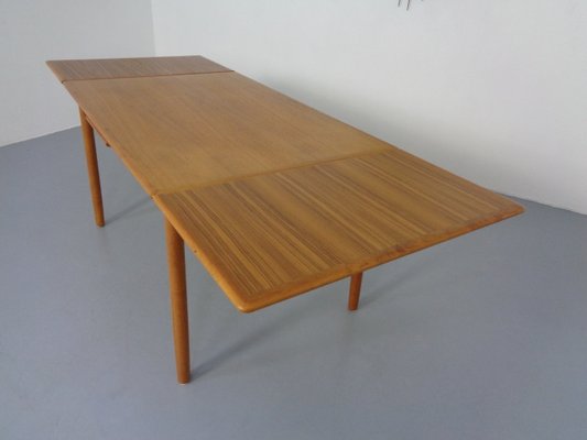 Large Danish Teak Extendable Dining Table, 1960s-RDW-1060447