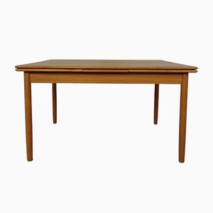 Large Danish Teak Extendable Dining Table, 1960s-RDW-1060447