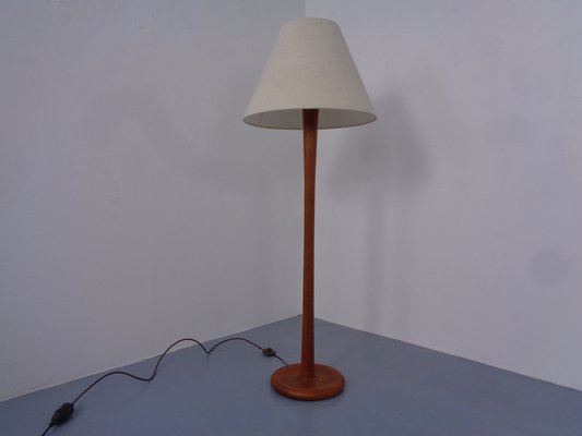 Large Danish Teak Floor Lamp from Dyrlund, 1960s-RDW-1796972