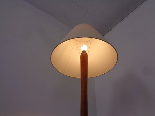 Large Danish Teak Floor Lamp from Dyrlund, 1960s-RDW-1796972