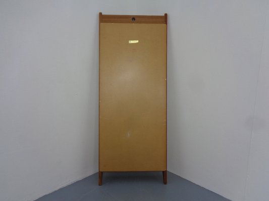 Large Danish Teak Mirror with Shelf by Pedersen & Hansen for Viby, 1960s-RDW-1766137