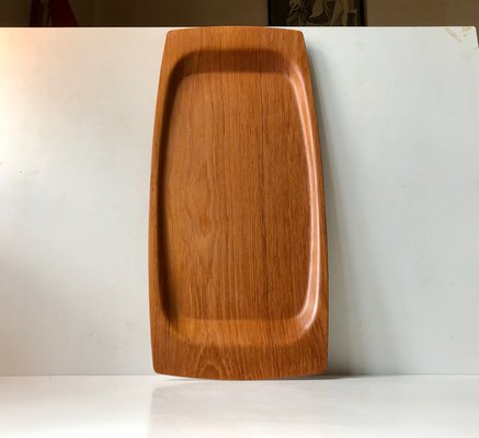 Large Danish Teak Serving Tray from Langva, 1960s-LCR-735891