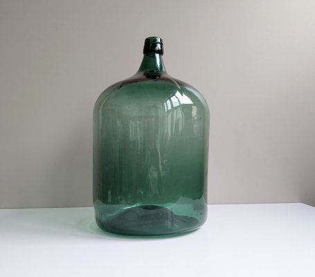 Large Demijohn Green Glass, 1960s-BLG-2017418