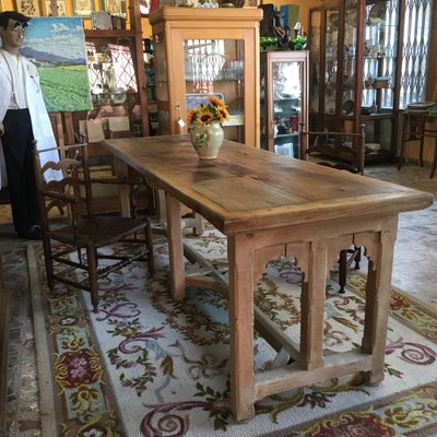 Large Dining Room Table in Oak Wood-JXY-1320539