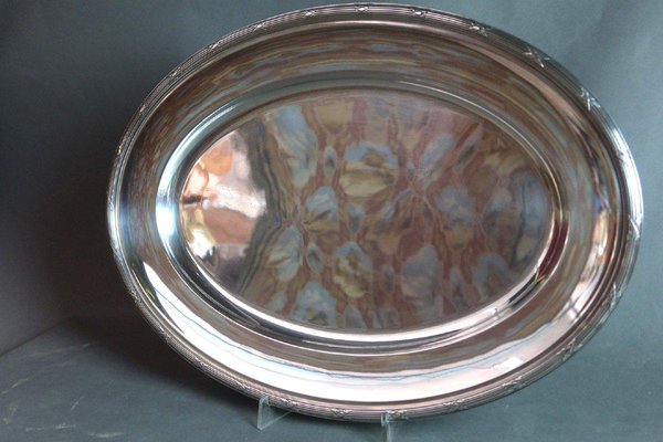 Large Dish in Silver Metal from Maison Christofle-WSV-1338643