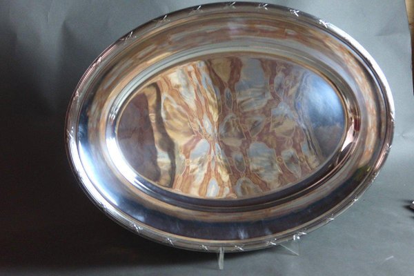 Large Dish in Silver Metal from Maison Christofle-WSV-1338643