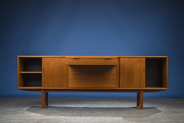 Large Dutch Teak Sideboard with Bar from Fristho, 1960s-ZZH-909382