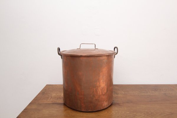 Large Early 20th Century Copper Pot-TAT-2021803