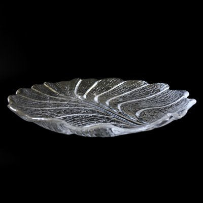 Large Eden Plate in Glass by Lars Hellsten, 1974-JKV-1786146