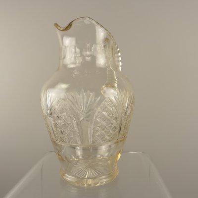 Large Empire Water Carafe in Crystal, France, 1800s-KDB-1751996