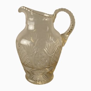 Large Empire Water Carafe in Crystal, France, 1800s-KDB-1751996