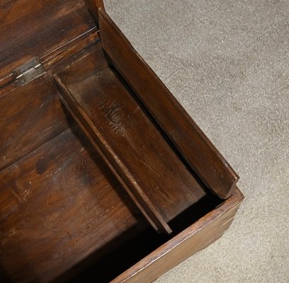 Large End of 19th Century Teak Naval Trunk-RVK-1798760