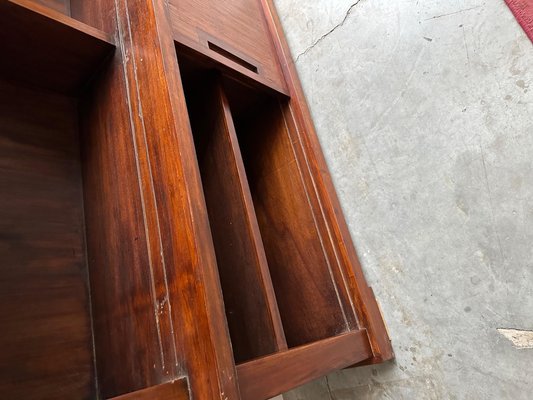 Large Exotic Wood Cupboard, 1960s-WSZ-1749228