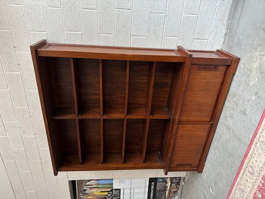 Large Exotic Wood Cupboard, 1960s-WSZ-1749228