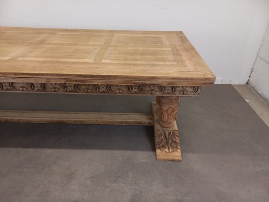 Large Extending Monastery Table, 1950s-TUK-2033758