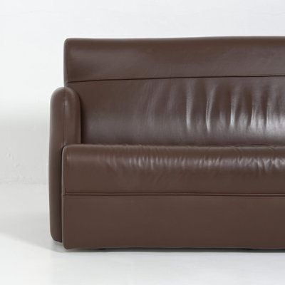 Large Farnese Sofa in Leather by Luigi Caccia Domination for Gavina, 1990s-VT-1446720