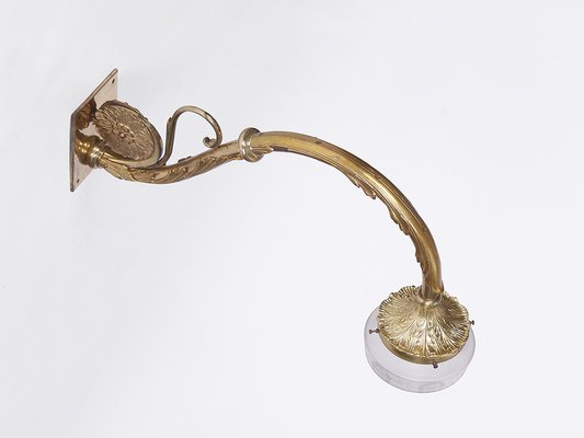 Large Fire-Gowned Wall Lamp, 1900s-TW-1411008