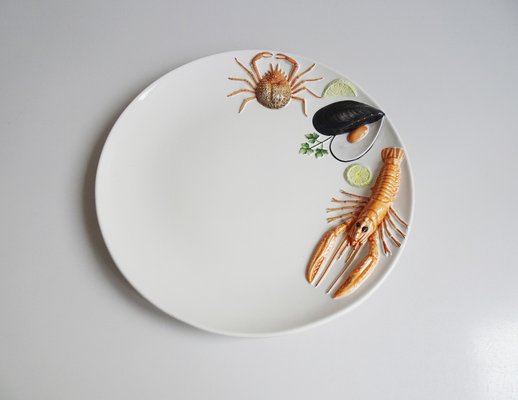 Large Fish Plate, Italy, 1970s-BLG-1776935