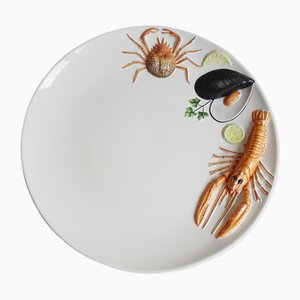 Large Fish Plate, Italy, 1970s-BLG-1776935