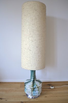 Large Floor Lamp with Glass Base, 1970s-OV-1777720