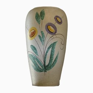 Large Floral Ceramic Vase-TEP-1234802