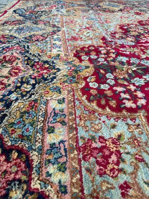 Large Floral Kirman Style Rug, 1930s-YMM-1801605