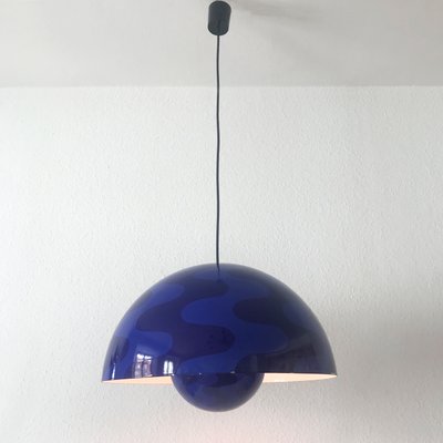 Large Flower Pot Pendant Lamp by Verner Panton for Louis Poulsen, 1970s-WPT-305613