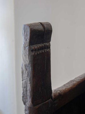 Large Folk Art Bench, 18th Century-PPI-2021415