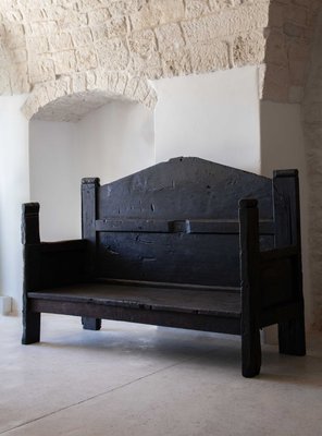 Large Folk Art Bench, 18th Century-PPI-2021415