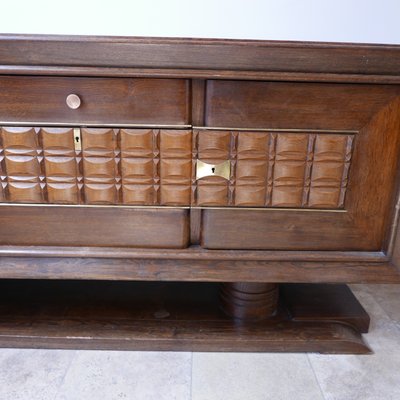 Large French Art Deco Credenza or Sideboard-JRP-955200