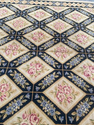 Large French Aubusson Knotted Rug-YMM-1195076