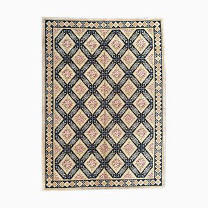 Large French Aubusson Knotted Rug-YMM-1195076